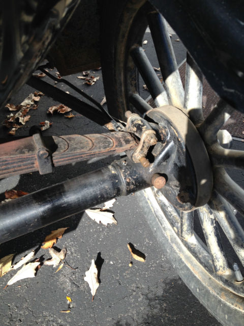 1915 Black Ford Model T Touring