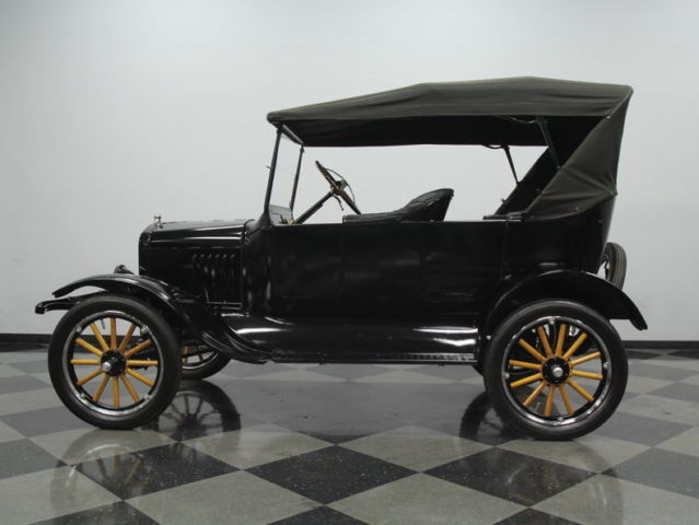 1924 Black Ford Model T Convertible
