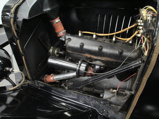 1924 Black Ford Model T Convertible