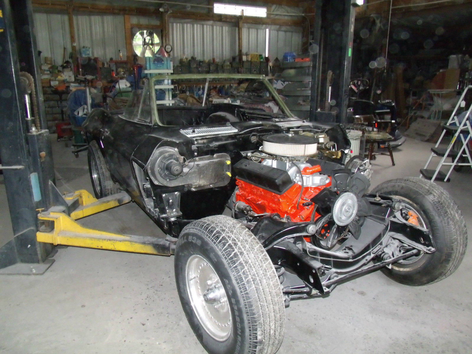 1964 Black Chevrolet Corvette Convertible