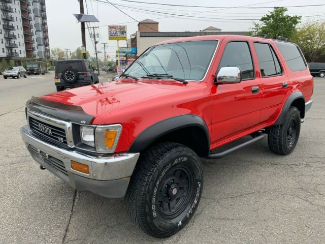 1990 Red Toyota 4Runner SUV