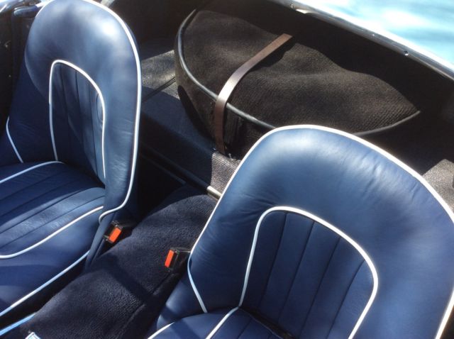 1961 Blue Austin Healey 3000 Convertible