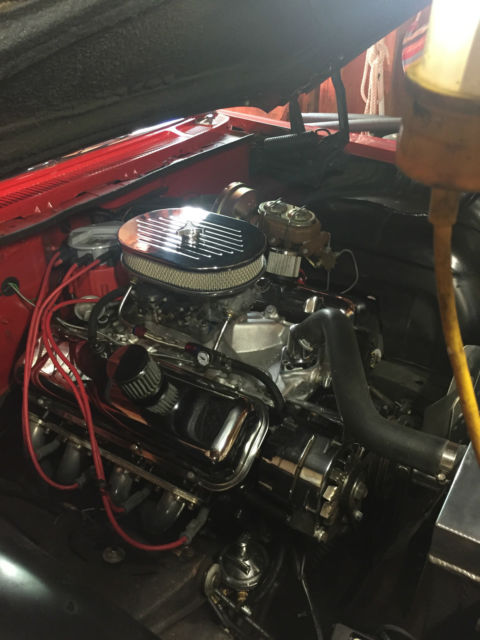 1960 Red Chevrolet Bel Air/150/210 2 Door Post