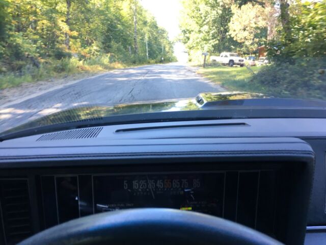 1987 Black Buick Grand National Coupe