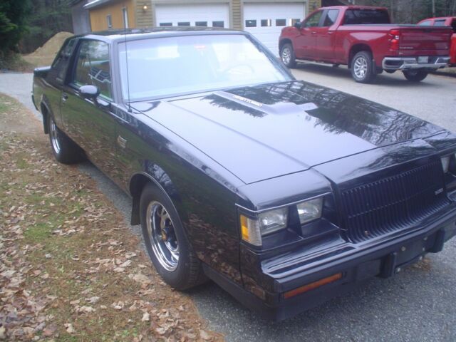 1987 Black Buick Grand National Coupe