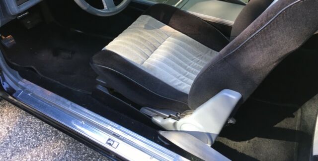 1987 Black Buick Grand National Coupe