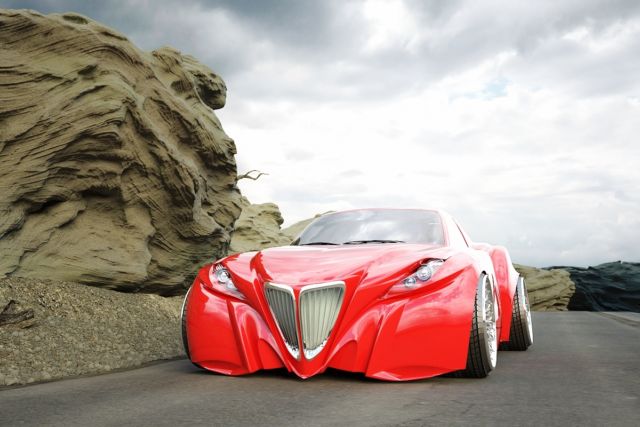 1992 Red BMW 3-Series Coupe