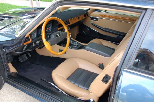 1988 Blue Jaguar XJS Coupe