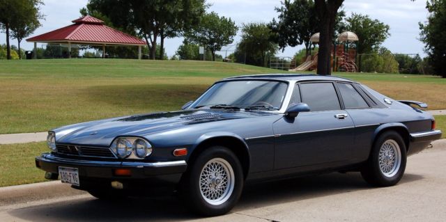 1988 Blue Jaguar XJS Coupe