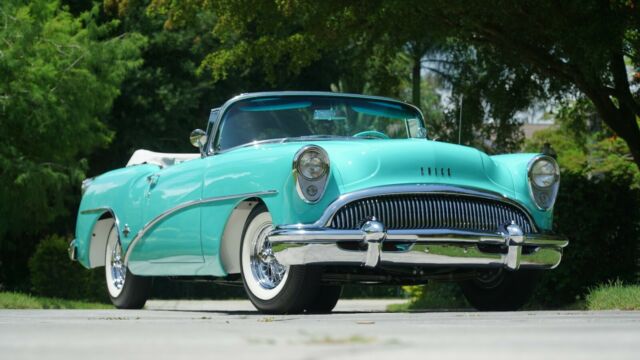 1954 Turquoise Buick Skylark Convertible