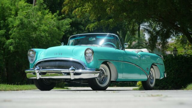 1954 Turquoise Buick Skylark Convertible