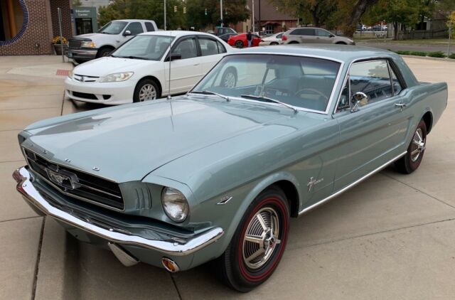1965 Silver Mist Ford Mustang Coupe