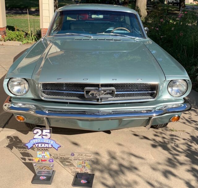 1965 Silver Mist Ford Mustang Coupe