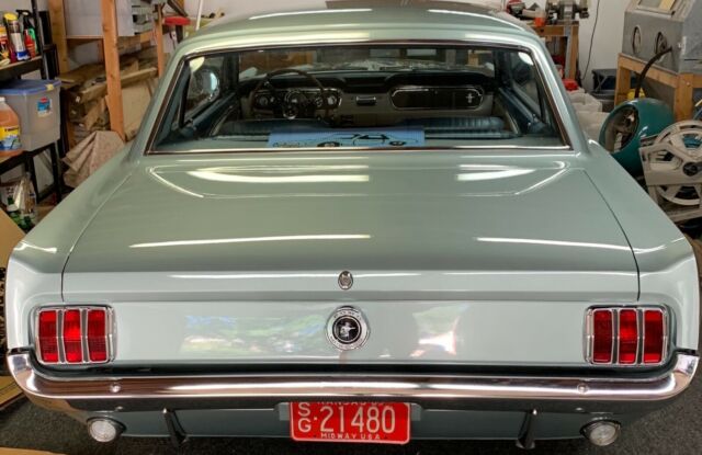 1965 Silver Mist Ford Mustang Coupe