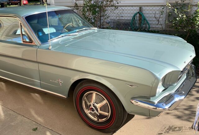 1965 Silver Mist Ford Mustang Coupe