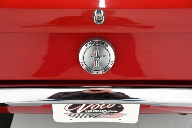 1966 Red Ford Mustang Convertible