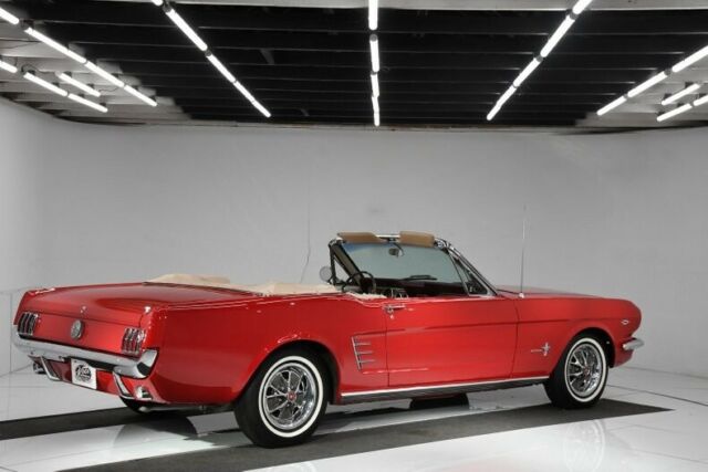 1966 Red Ford Mustang Convertible