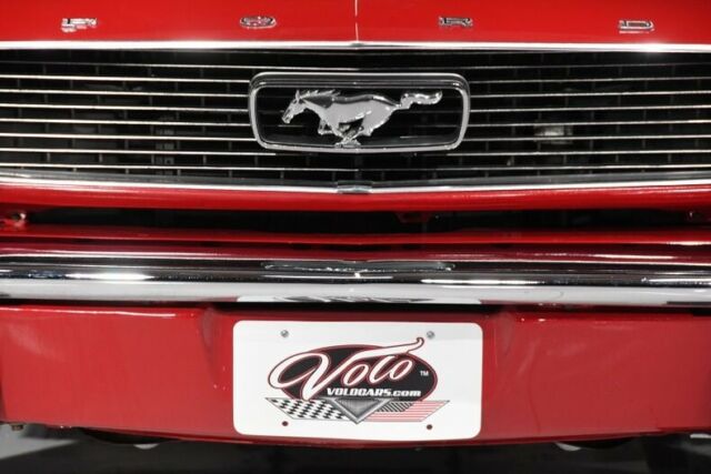 1966 Red Ford Mustang Convertible