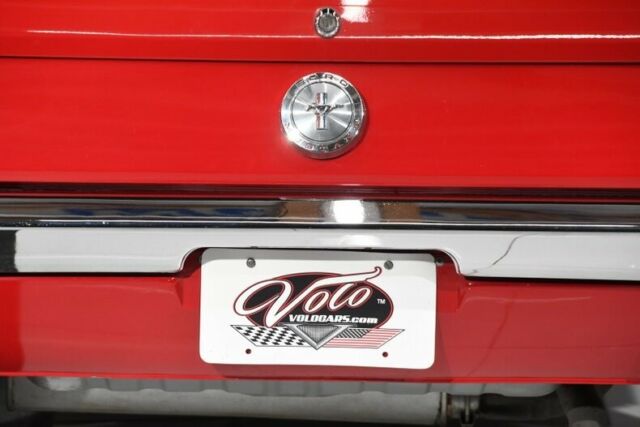 1966 Red Ford Mustang Convertible