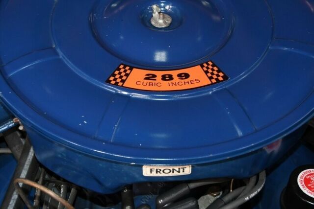 1966 Red Ford Mustang Convertible