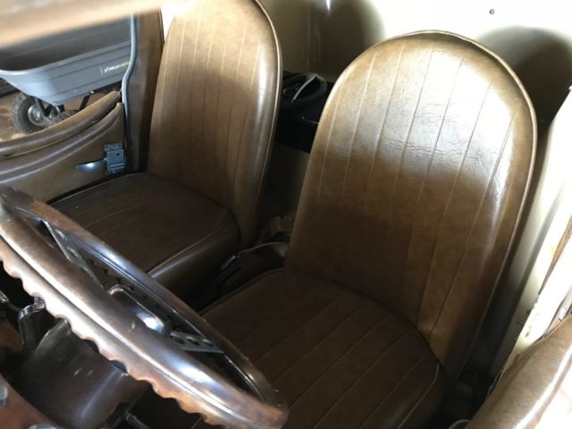 1972 Brown Ford Mustang Convertible