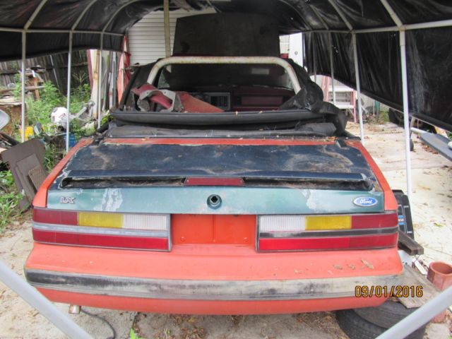 1980 Ford Mustang Convertible