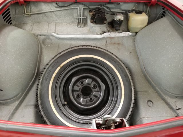 1964 Red Chevrolet Corvair Convertible