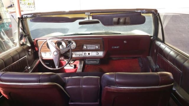 1967 Gold Oldsmobile Ninety-Eight Convertible