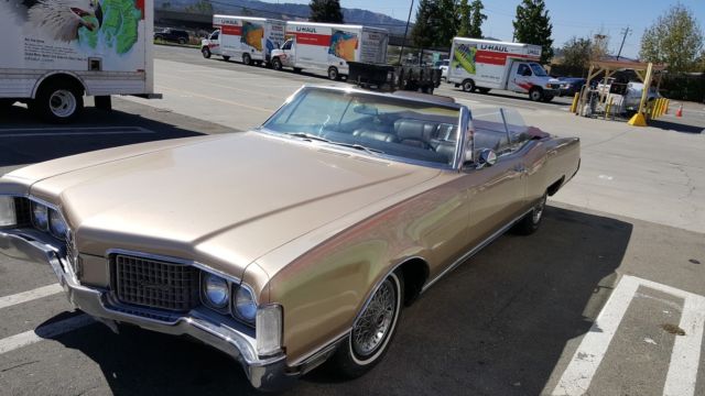 1967 Gold Oldsmobile Ninety-Eight Convertible