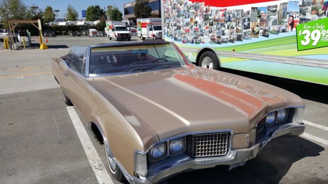 1967 Gold Oldsmobile Ninety-Eight Convertible