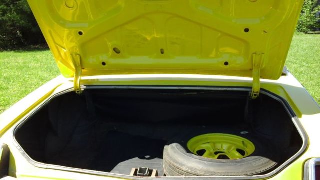 1969 Yellow Oldsmobile 442 Convertible