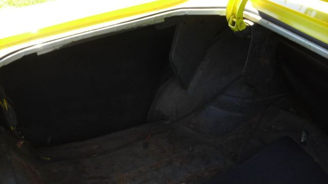 1969 Yellow Oldsmobile 442 Convertible