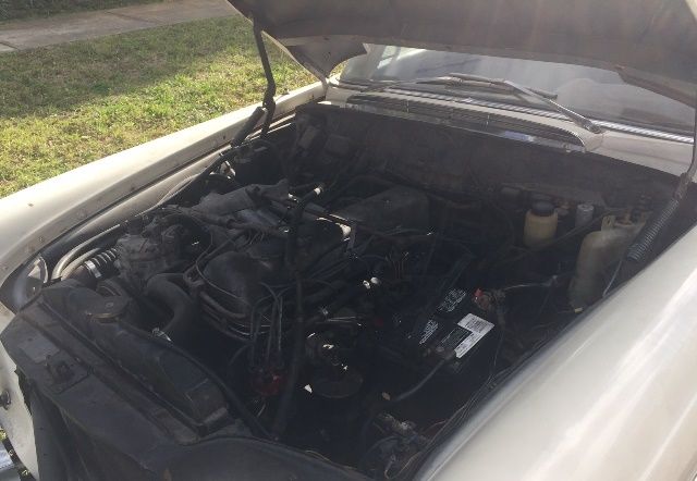 1963 White Mercedes-Benz 200-Series Convertible