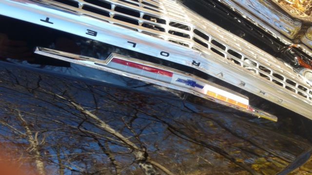 1963 Black Chevrolet Impala Convertible