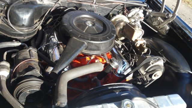 1963 Black Chevrolet Impala Convertible