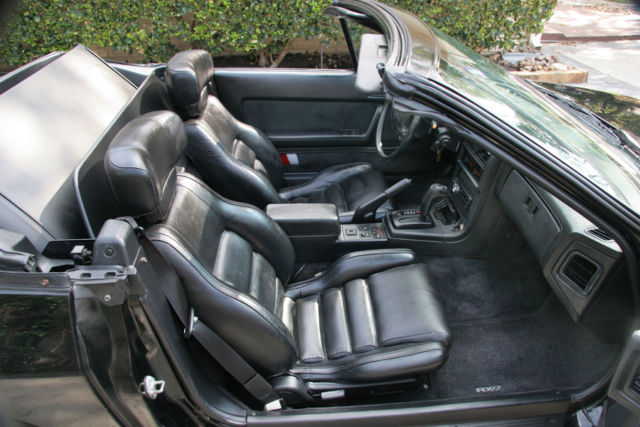 1991 Black Mazda RX-7 Convertible