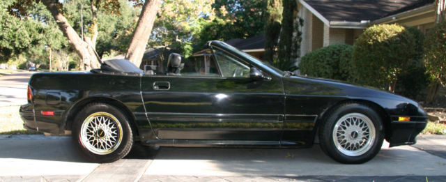 1991 Black Mazda RX-7 Convertible