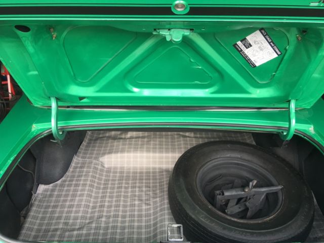 1973 Grabber Green Ford Mustang Convertible