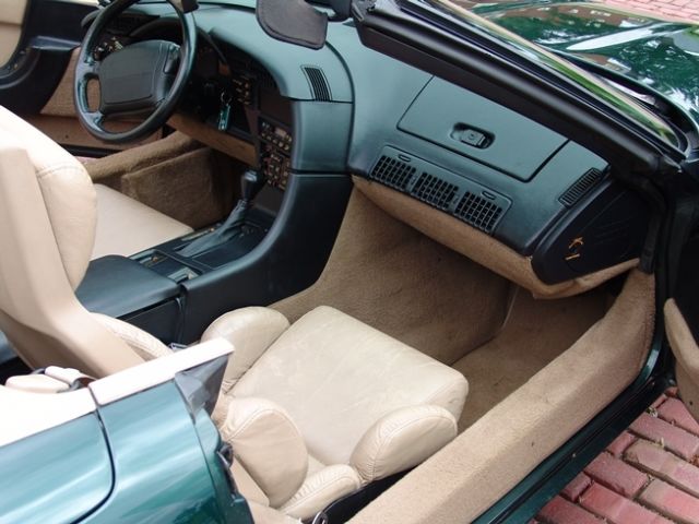 1992 Green Chevrolet Corvette Convertible