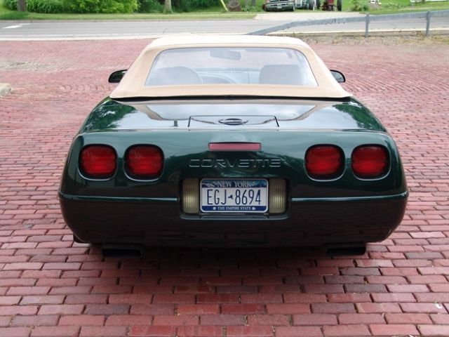 1992 Green Chevrolet Corvette Convertible
