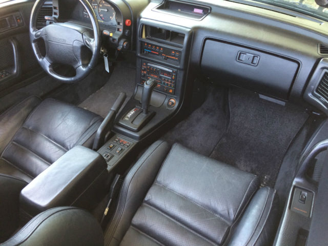 19900000 Black Mazda RX-7 Convertible