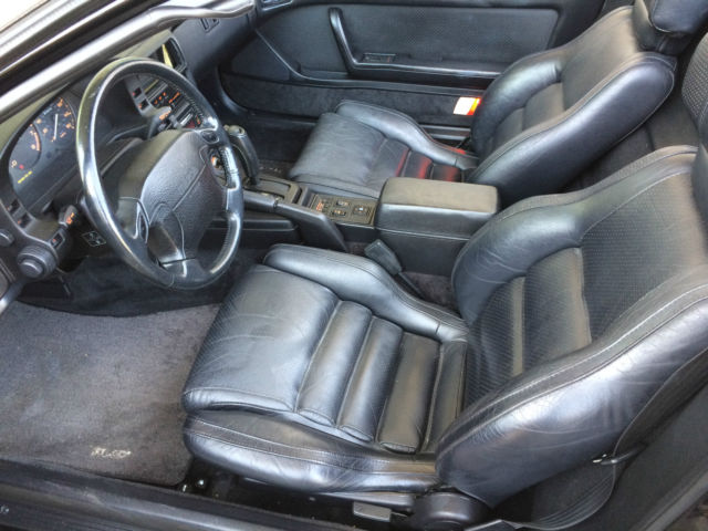 19900000 Black Mazda RX-7 Convertible