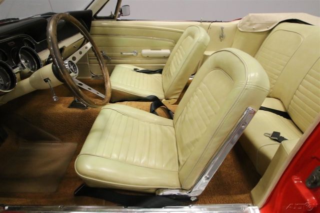 1967 Red Ford Mustang