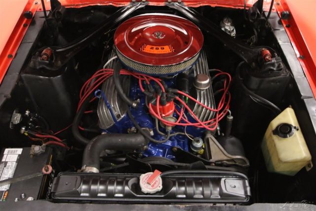 1967 Red Ford Mustang