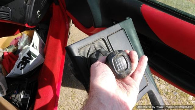 1994 Red Chevrolet Corvette Convertible