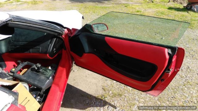 1994 Red Chevrolet Corvette Convertible