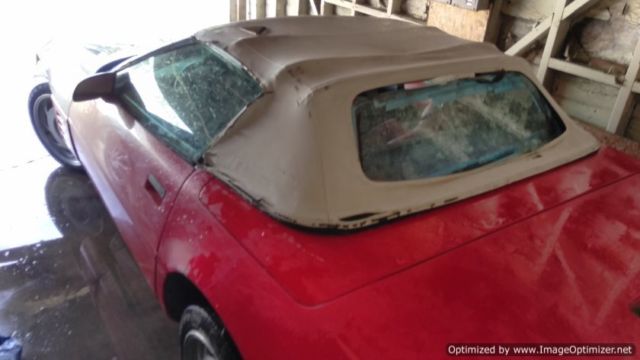 1994 Red Chevrolet Corvette Convertible