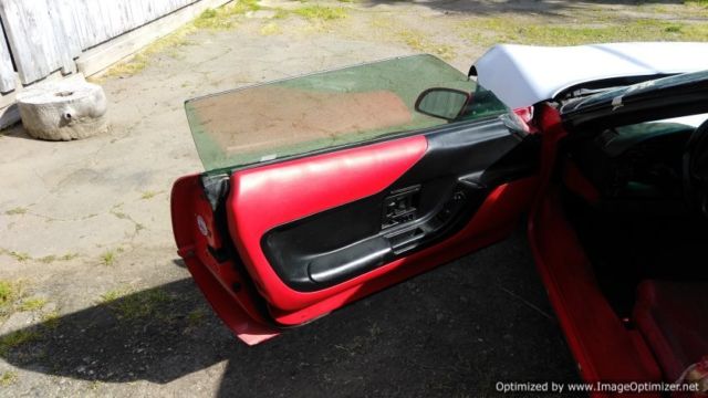 1994 Red Chevrolet Corvette Convertible