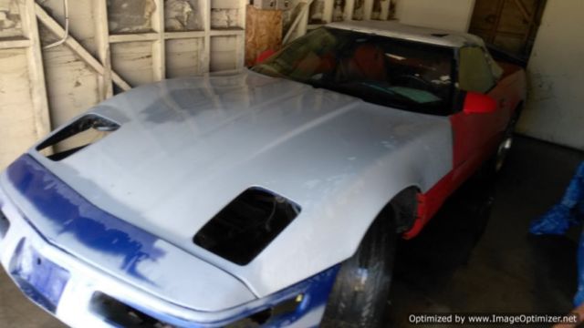 1994 Red Chevrolet Corvette Convertible