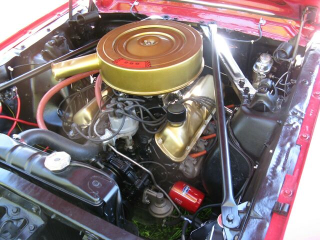 1965 Red Ford Mustang Convertible